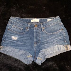 Cuffed Denim Shorts!